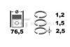 VW 030107311M Piston Ring Kit